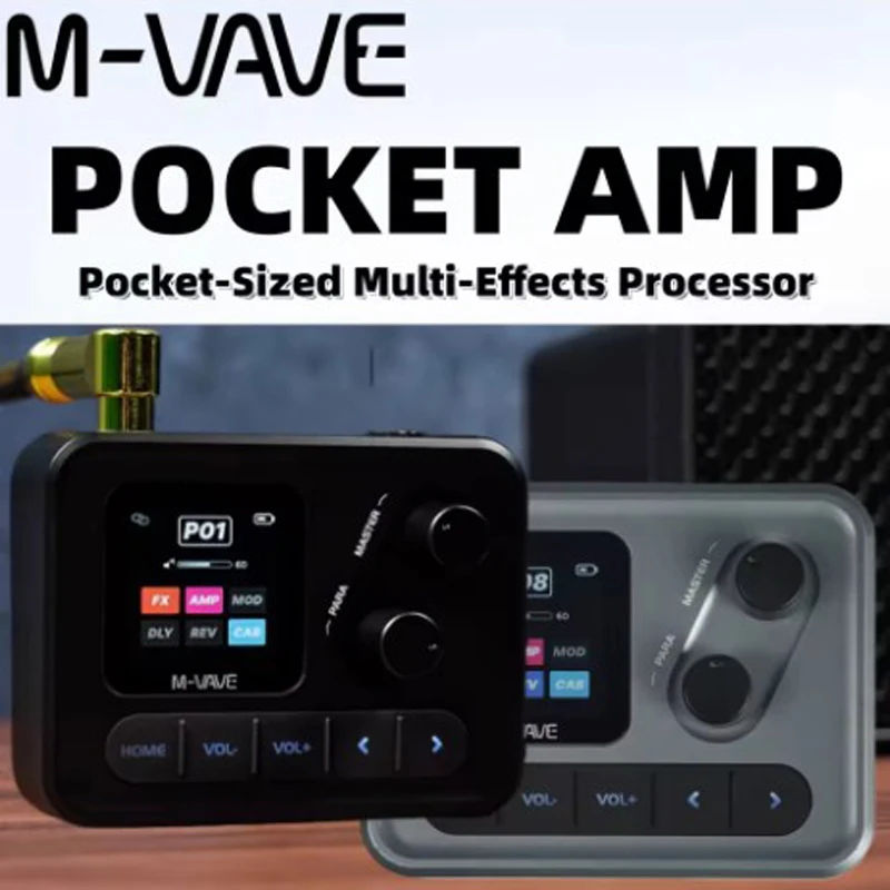 mini-amplificateur-de-basse-de-guitare-de-poche-m-vave-avec-ecran-couleur-lcd-154-pouces-1450mah-controle-par-application-processeur-d'effets-de-bureau-multifonction