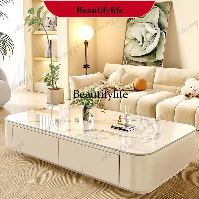 K182Cheap Cute Coffee Table Clear Simple Designer Modern Luxury Decoration Side Table Writing Mesas
