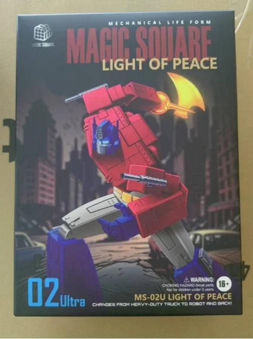 Brand New Spot Original Transformation Toys Magic Square MS-02 MS02 Big Pillar 2.0 Fine-coated Version MP Ratio Movable Dolls