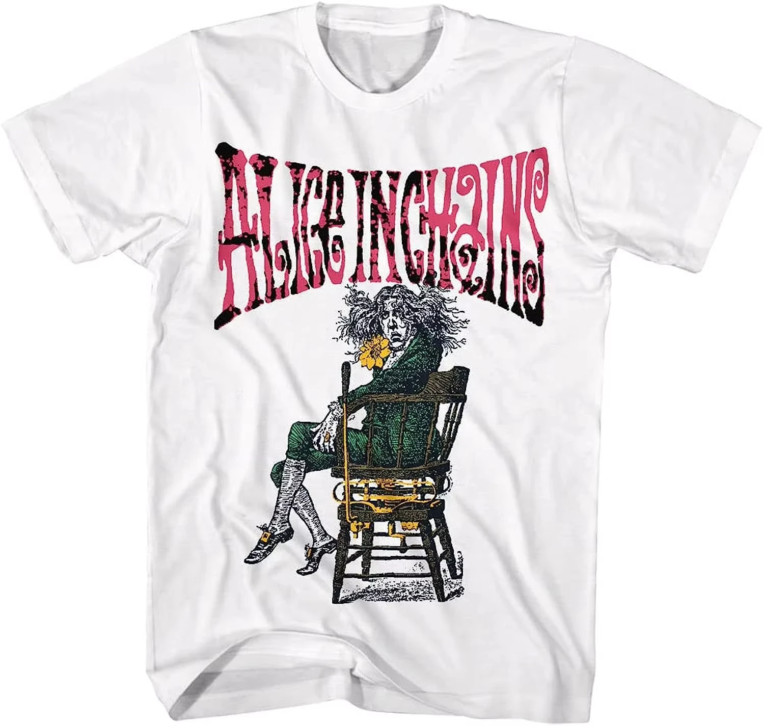 

Классическая футболка с изображением альбома Alice in Chains Black Dirt 90-х годов, мужская и женская хлопковая футболка с короткими рукавами, летние винтажные топы, одежда