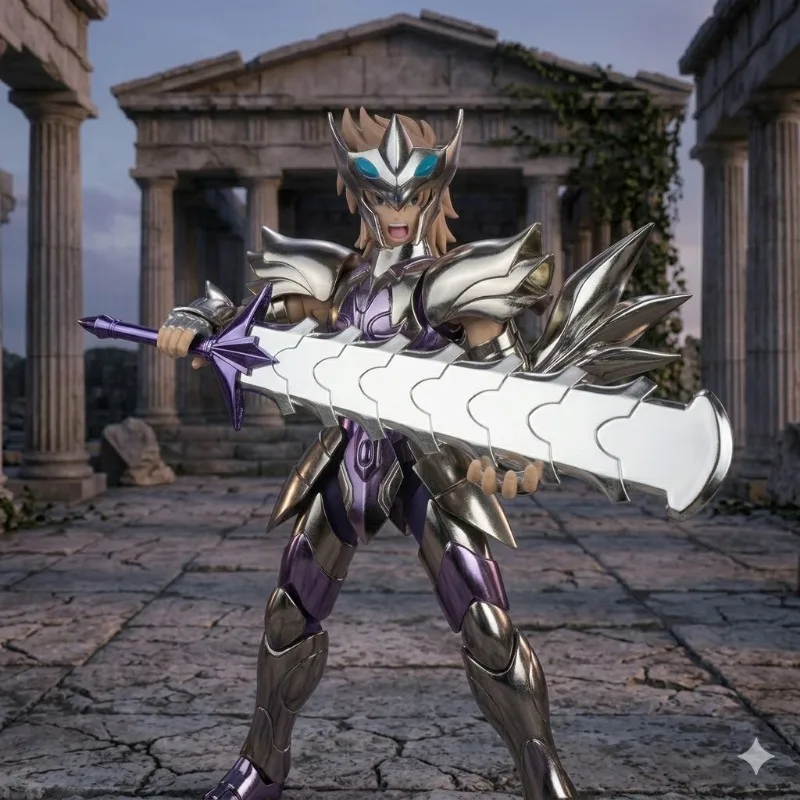 【In Stock】ST Model Saint Seiya Myth Cloth EX Grani Sigmund God Warrior Asgard Grey Metal Armor Action Figure Toy Collection - view 3