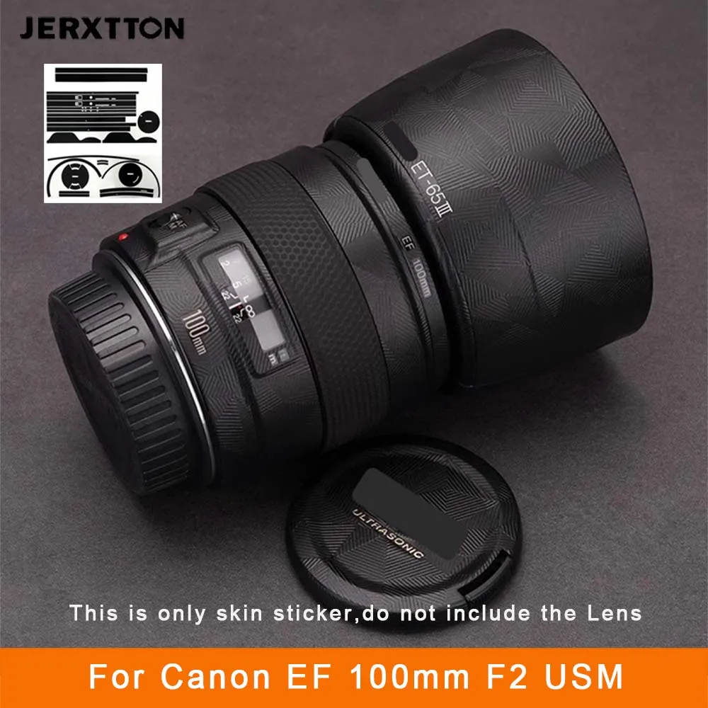 

Защитная пленка-наклейка (скин) для объектива и корпуса камеры Canon EF 100mm F2 USM