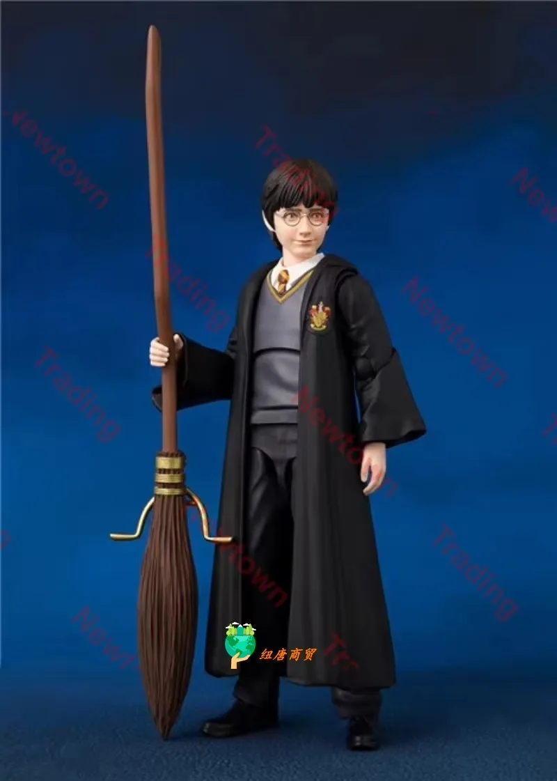 In Stock【72 Hours Shipping】SHF Harry Harry Potter, Hermione, Ron Action Figures Magic Academy Action Figures Toy Collection Gift