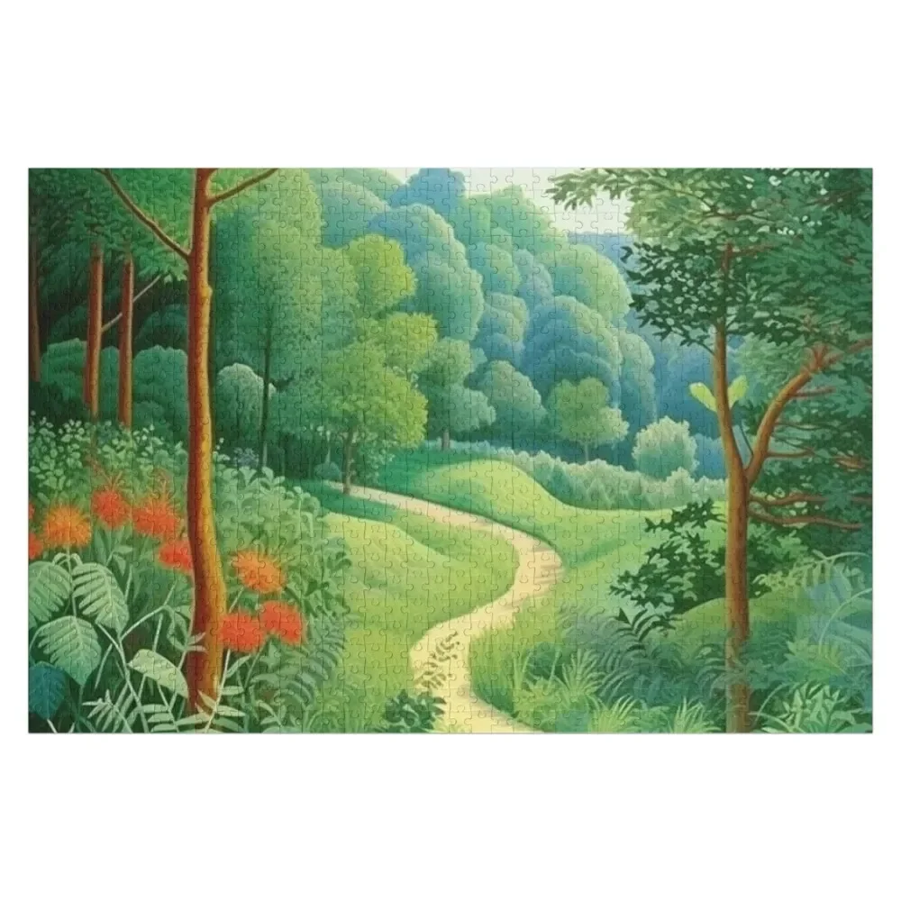 

david hockney nature Jigsaw Puzzle Customizeds For Kids Iq Toys For Children Puzzle