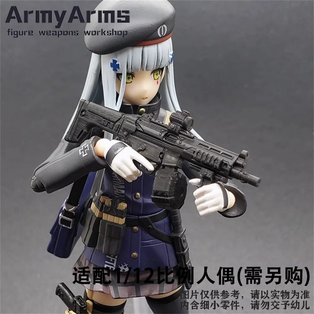 Snail ArmyArms 1/12 Doll Soldier Toy About 4.5cm MP5 UTG Submachine Gun Not Launch Equipment Gift Model In Stock view 4