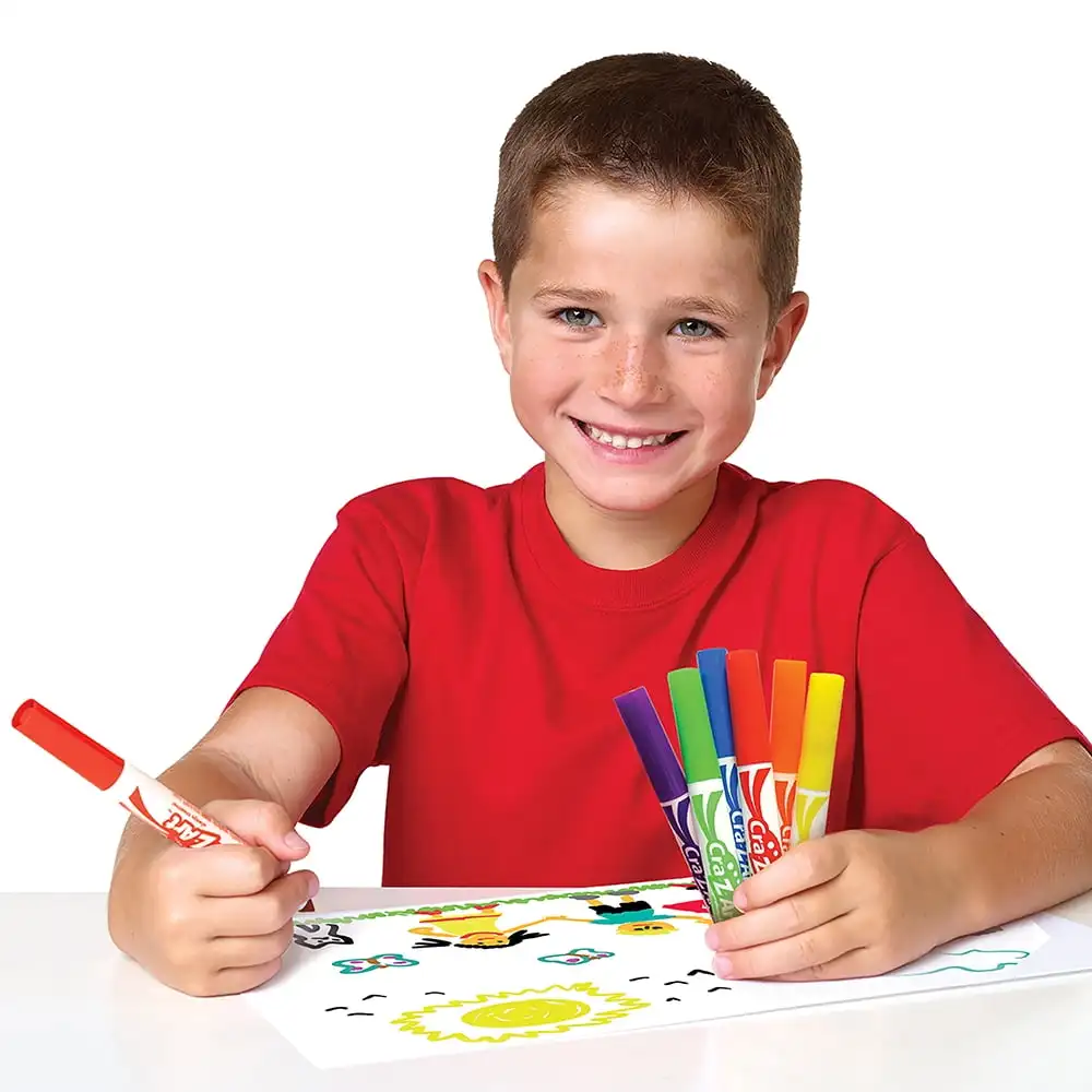 

Classic Multicolor Broad Line Washable Markers, 10 Count, Back to School Supplies