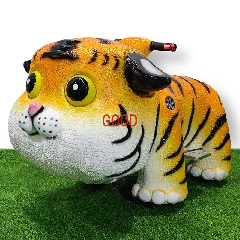 Simulation Dinosaurier Elektroauto quadratisches Reitbatterieauto