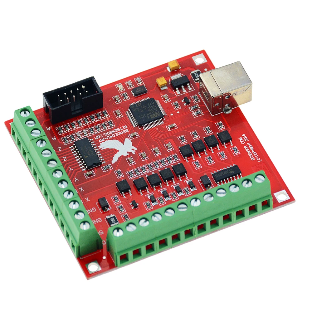 3PCS/SET 1PCS MACH3 Breakout board +1PCS USB Wire+1PCS CD CNC USB 100Khz 4 axis interface driver motion controller driver board