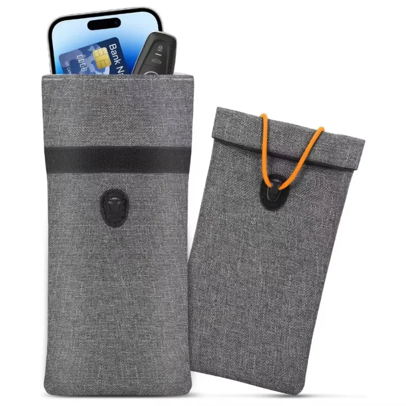 Faraday bag car key RFID key protection sleeve hanging seal fashion style anti-theft signal shielding box