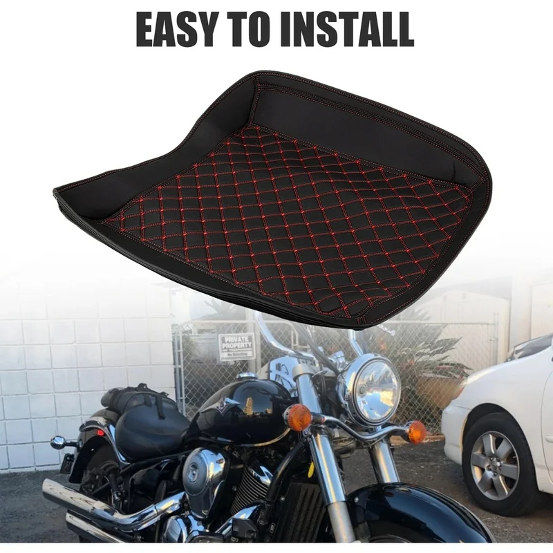 Super Sale Motorcycle Tour Pack Trunk Mat Insert Liner Tour Pack Liners for Touring Road King Road Glide Street Glide 1997-2024