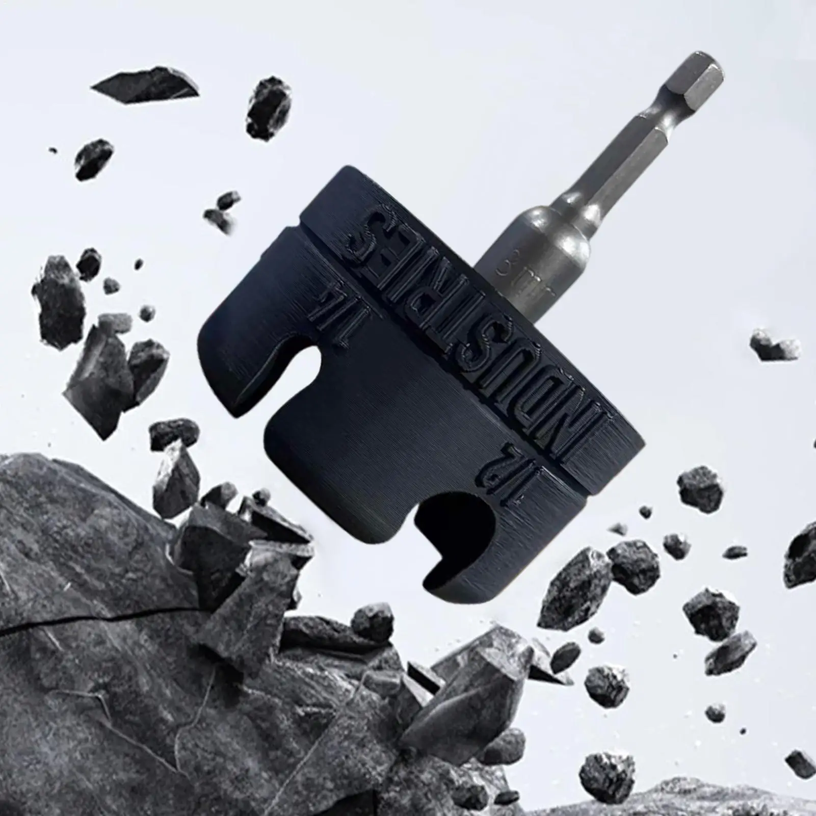 Quick Nut Setter Heavy Duty Drill Bit Nut Inserter Portable Attachment No Sliping Maintenance For Home Repair Assembly