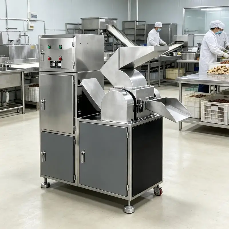 Grinder Cassava Wet Machine Commercial  Powder Dry Herb Coarse Crusher Model Mushroom Pulverizer