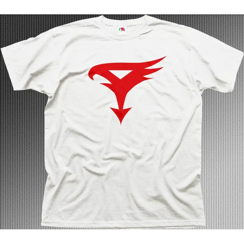 

BATTLE OF THE PLANETS G FORCE LOGO RETRO 80s white t shirt 01519