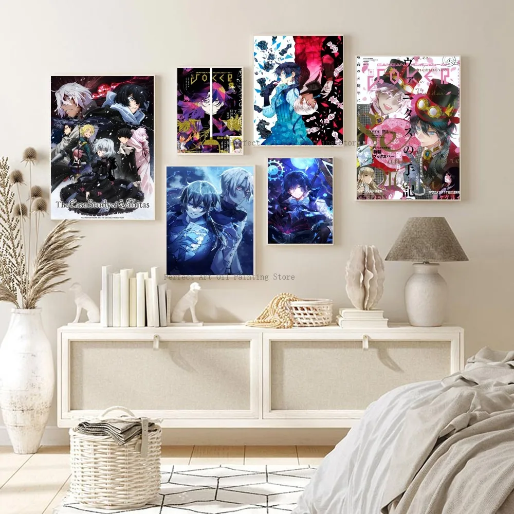 1PC Anime The Case Study Of Vanitas Poster Paper Print Home Living Room Bedroom Entrance Bar Restaurant Cafe Art Painting