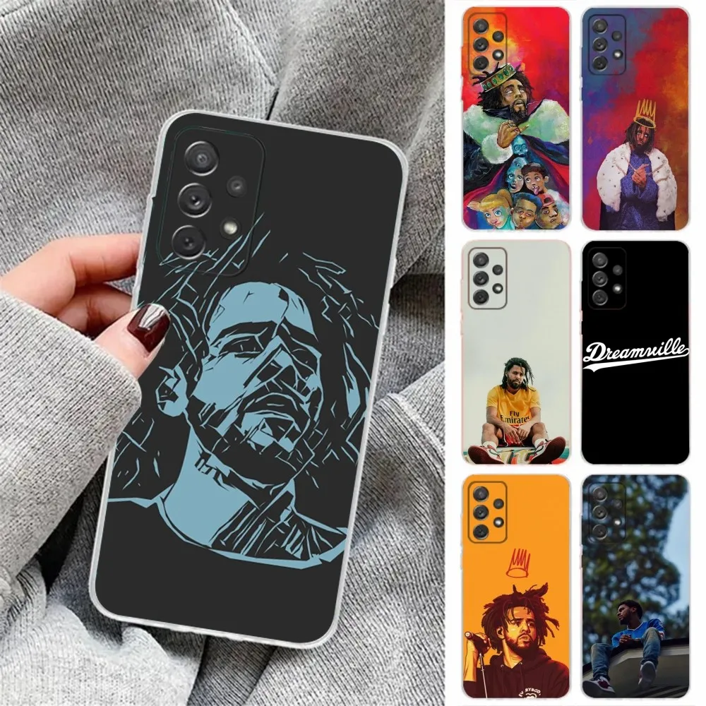 J Cole 2014 Forest Hills Drive Case For Samsung Galaxy A31,A33 A71,70,52,51,40,31,A50,30S,21S,Note20ultra Transparent Cover