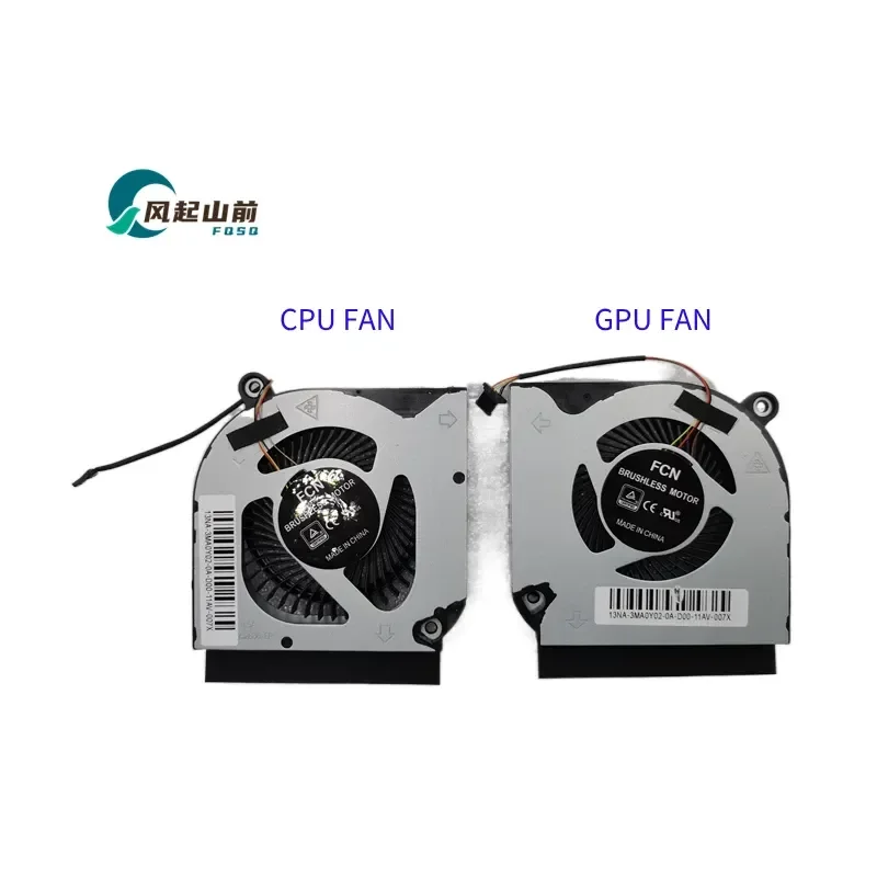 Fan for Acer AN515-55 AN517-51 AN517-52 PH315-52 PH315-53 and New Acer Nitro 5 AN515-55 PH315-53 PH315-52 AN517-51 AN517-52
