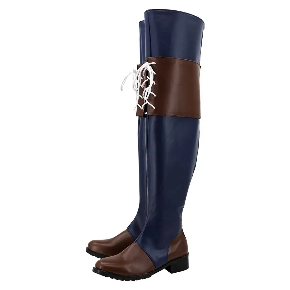 Jill Warrior Game Final Fantasy Costume Boots para homens e mulheres, trajes de Halloween, acessório para cosplay, presentes personalizados