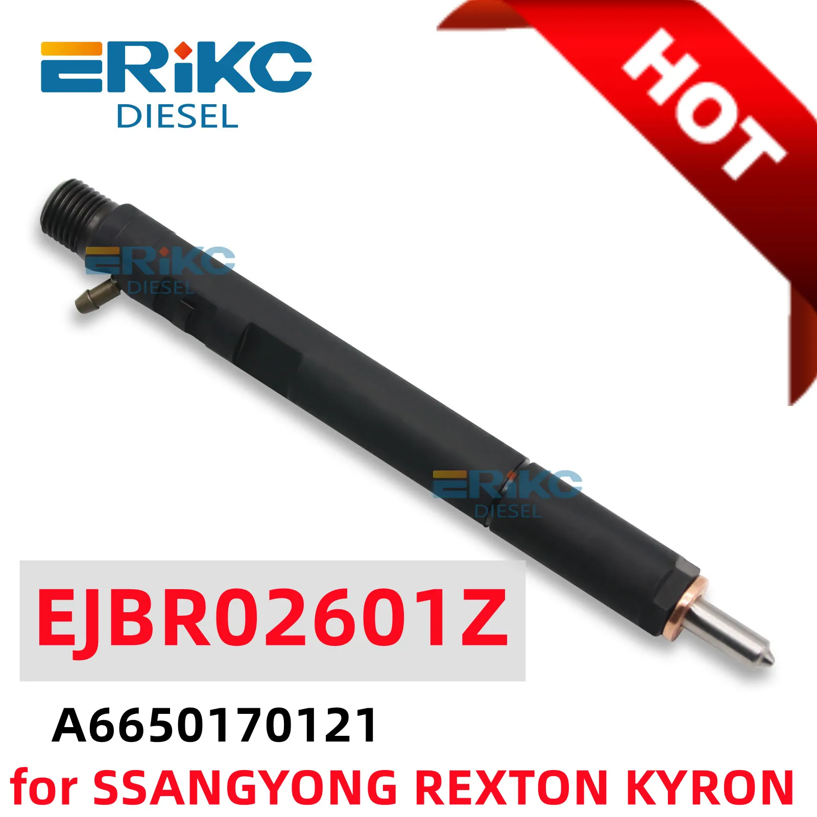 EJBR02601Z A6650170121 Diesel EJBR03401D EJBR04501D Injector Nozzle EJBR04601D EJBR04401D for SSANGYONG Actyon Rexton Euro 3 / 4