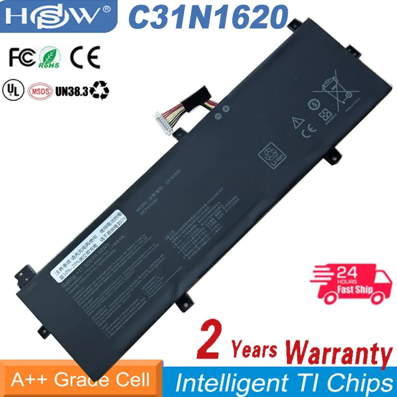 

11.55V 50WH Laptop Battery For Asus Zenbook UX430UA UX430UN UX430UQ-GV015T,UX430UA-GV356T P5440FA P5240UA C31POJ1