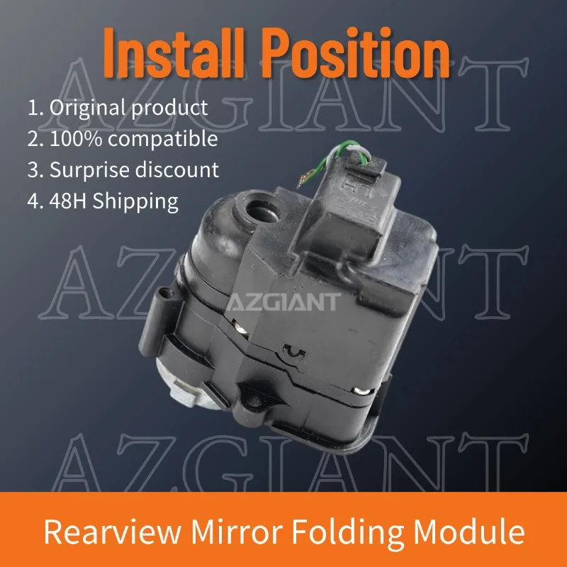 

AZGIANT Car Left Right Side Mirror Folding Motor for 2010-2020 Mercedes Benz CLS C218 X218 CLS350 Power Folding Mirror Repair