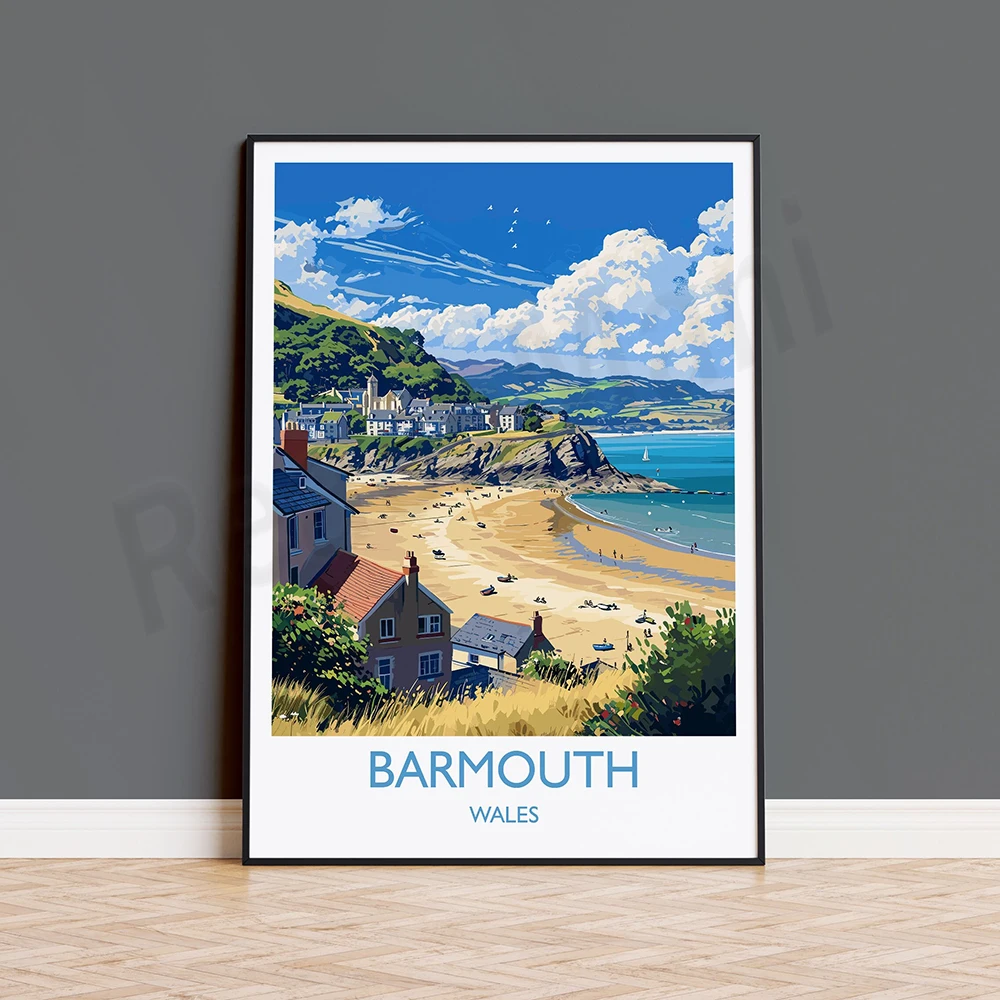 Porto, Lake Garda, Barmouth, Wales, Liverpool, Halong Bay, Vietnam, Dominican Republic, San Francisco, Kos Island travel posters