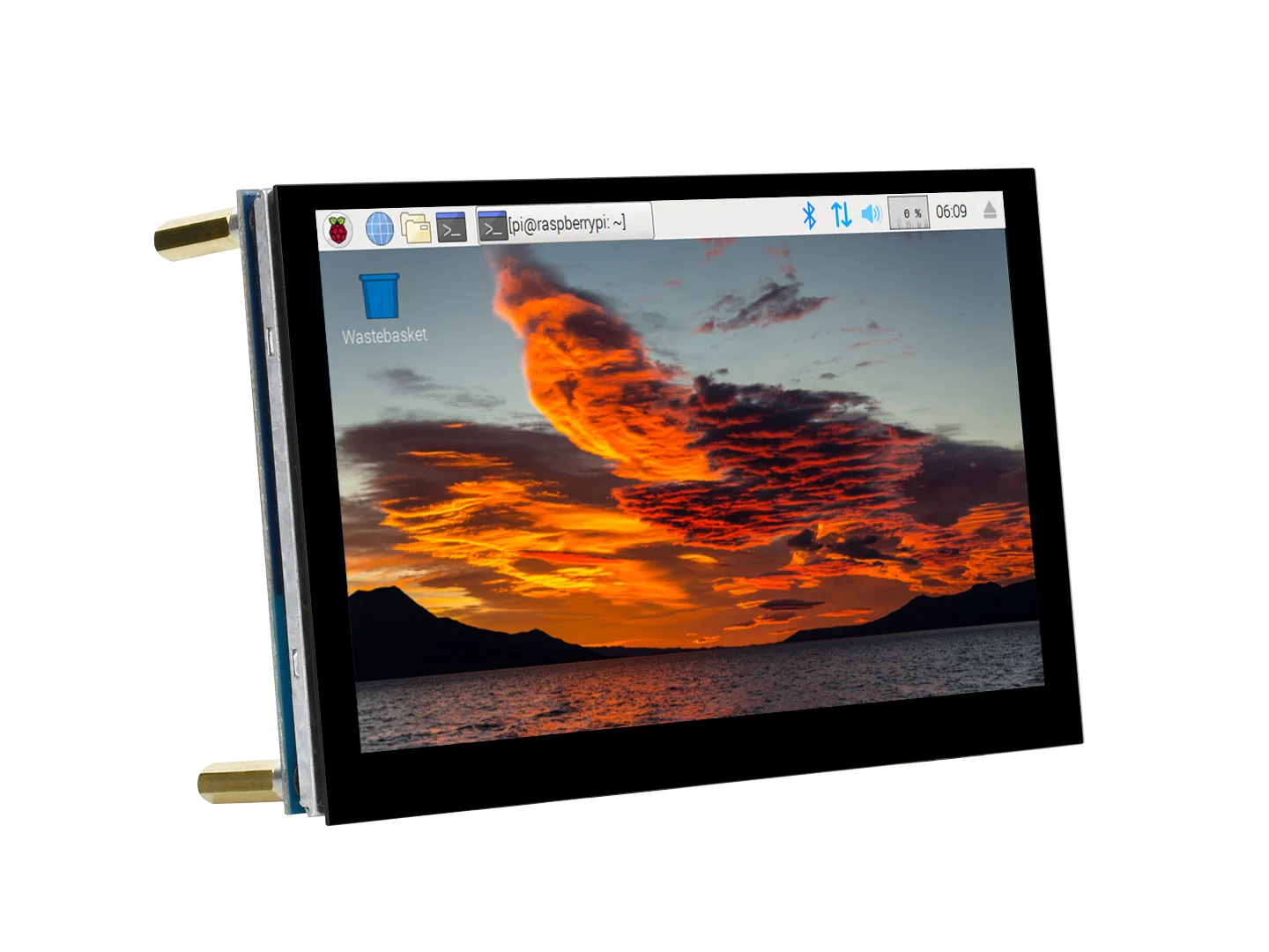 Waveshare 5inch Capacitive Touch Display for Raspberry Pi 5/4B/3B+/3A+/3B/2B/B+/A+, DSI Interface, 800×480