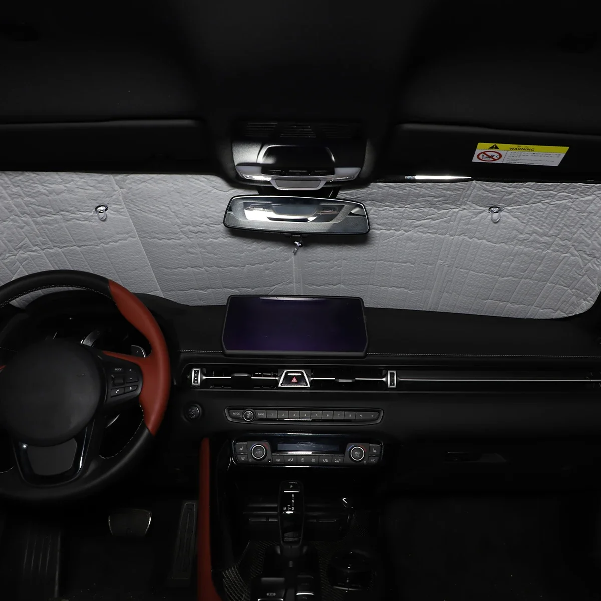 

For 2019-2022 Toyota GR Supra MK5 A90 car front windshield full-window glass sunscreen sunshade car interior accessories