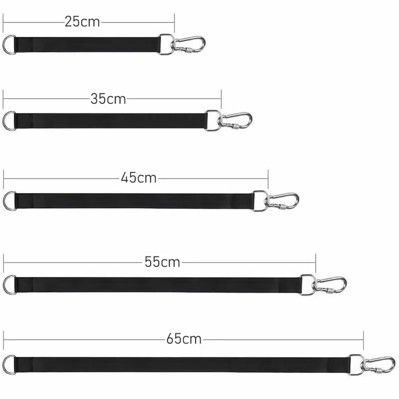 Correa de extensión de nailon de alta resistencia, Kit de correas colgantes de columpio de árbol, correa de conexión para punzón, bolsa de arena,