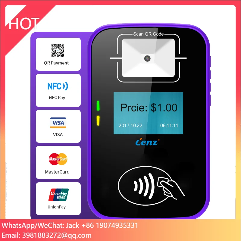 

RFID Bus Validator For AFC System Linux Operation System With NFC QR Code GPS 4G WiFi