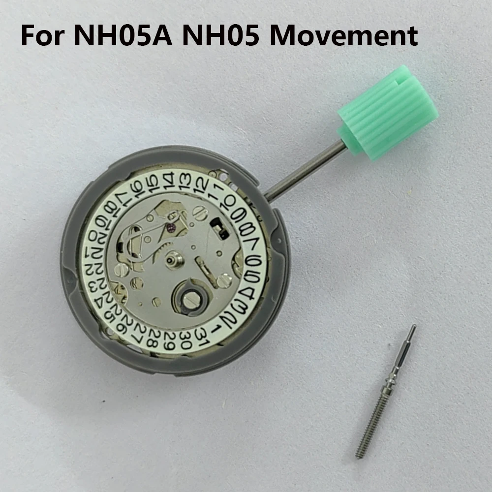 

For NH05 Automatic Mechanical Watch Movement 3 o'clock Calendar Date With Winding Stem High Accuracy NH05A Movement Accessories