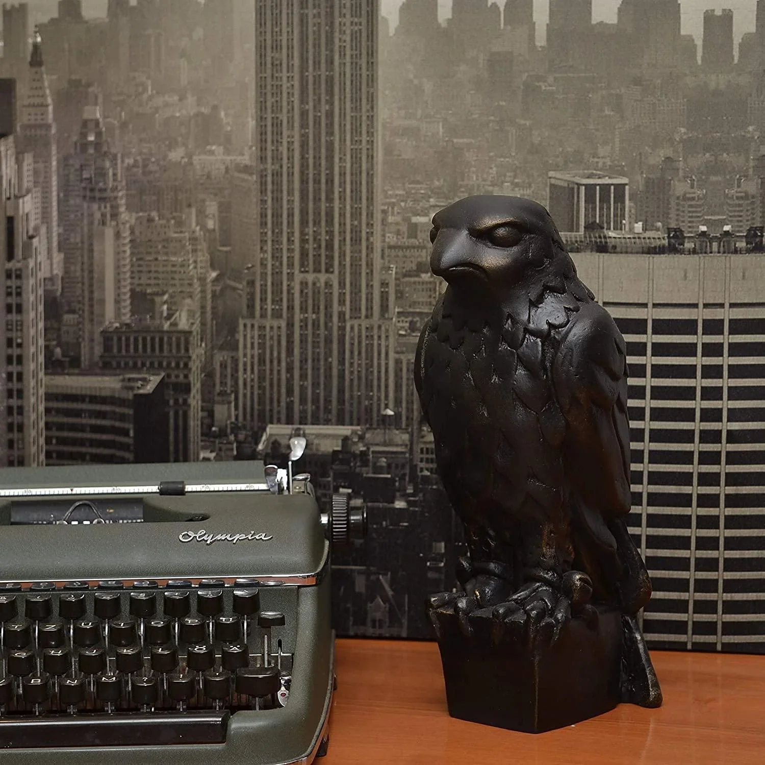 Maltese Falcon Statue Prop Handmade Resin Sculpture view 3