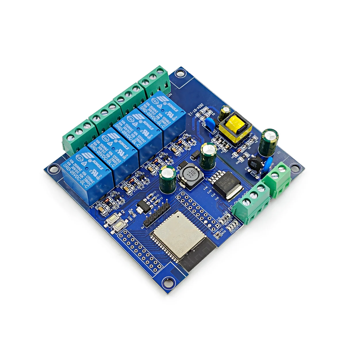 Tasmota ESP32-Relay X4 Inching/Self-Lock Relay Works With Home Assistant