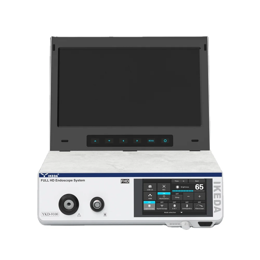 2026 New Electric 4K Camera Laparoscope Endoscopic Surgical Tower IPX8 Waterproof 80W LED Light 32/55
