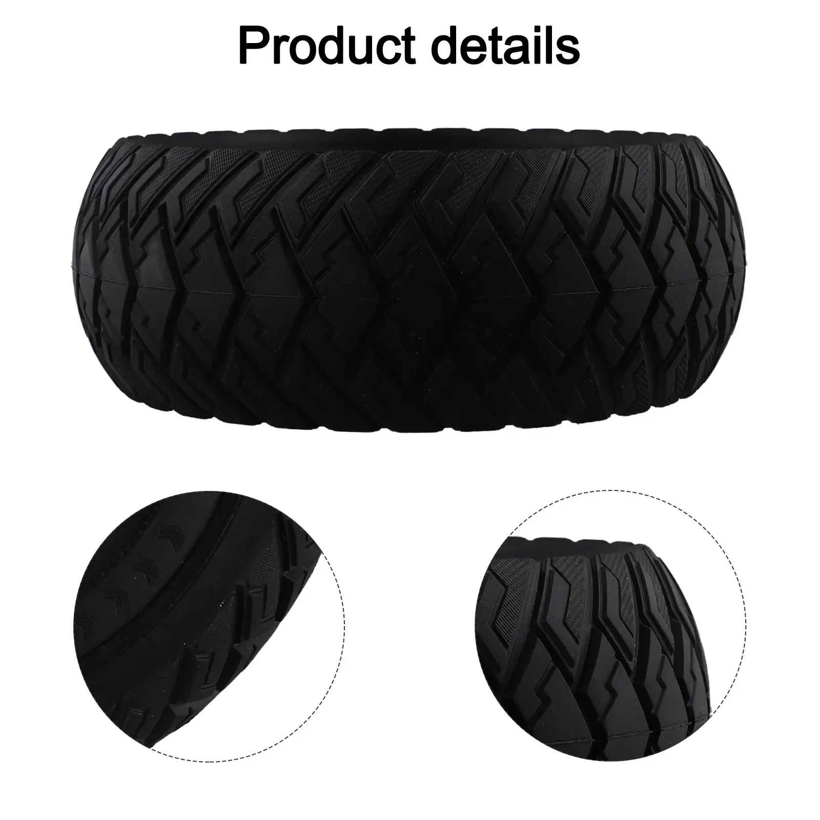 Rubber Tyre Solid TIre Tire Weight 8.5*3.0 Rubber Specifications Electric Scooter Accessories For Zero 8 9 PRO