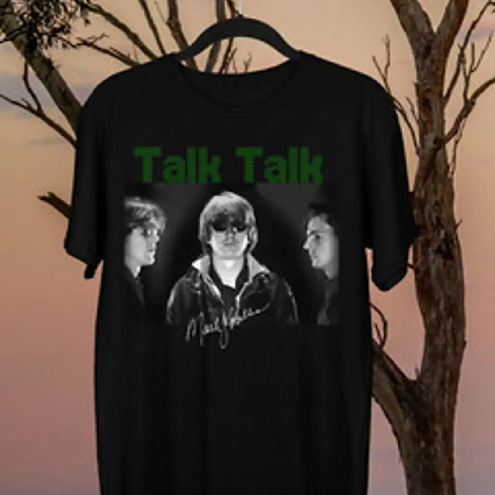 Raro Camiseta unisex Mark Hollis Singer Talk de algodón negra todas las tallas vintage Washed Unisex Stylish Slightly homme