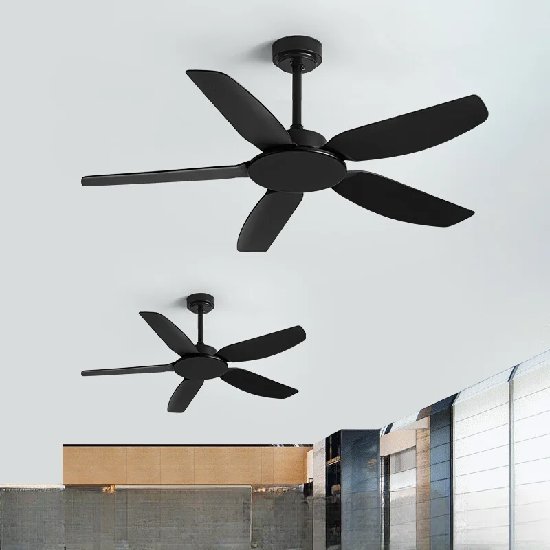 

Retro silent fan, no light electric fan 58 inch wind restaurant living room industrial ceiling fan household ceiling frequency