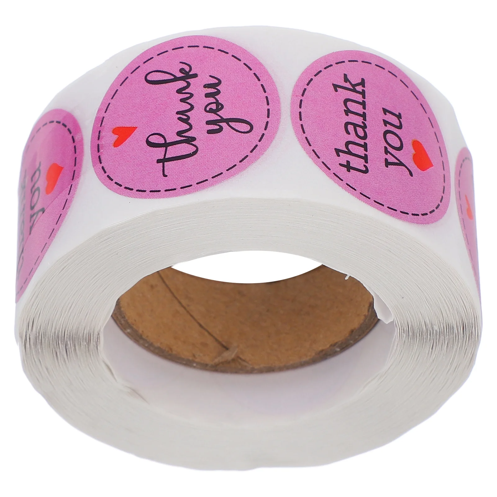 

1pcs Thank You Roll Decorative Seal Stickers For Packaging Small Business Appreciation Label Birthday Fillers Reward Stickers