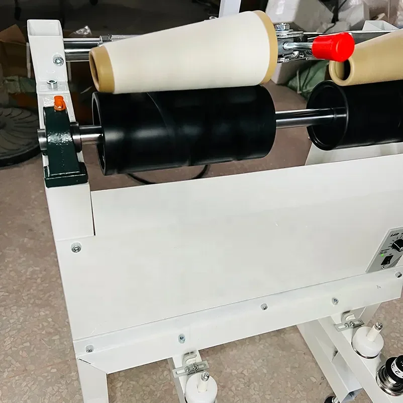 Bobbin Winder automático para Knitting Yarn, Cone ou Tube Yarn Rewind Machine