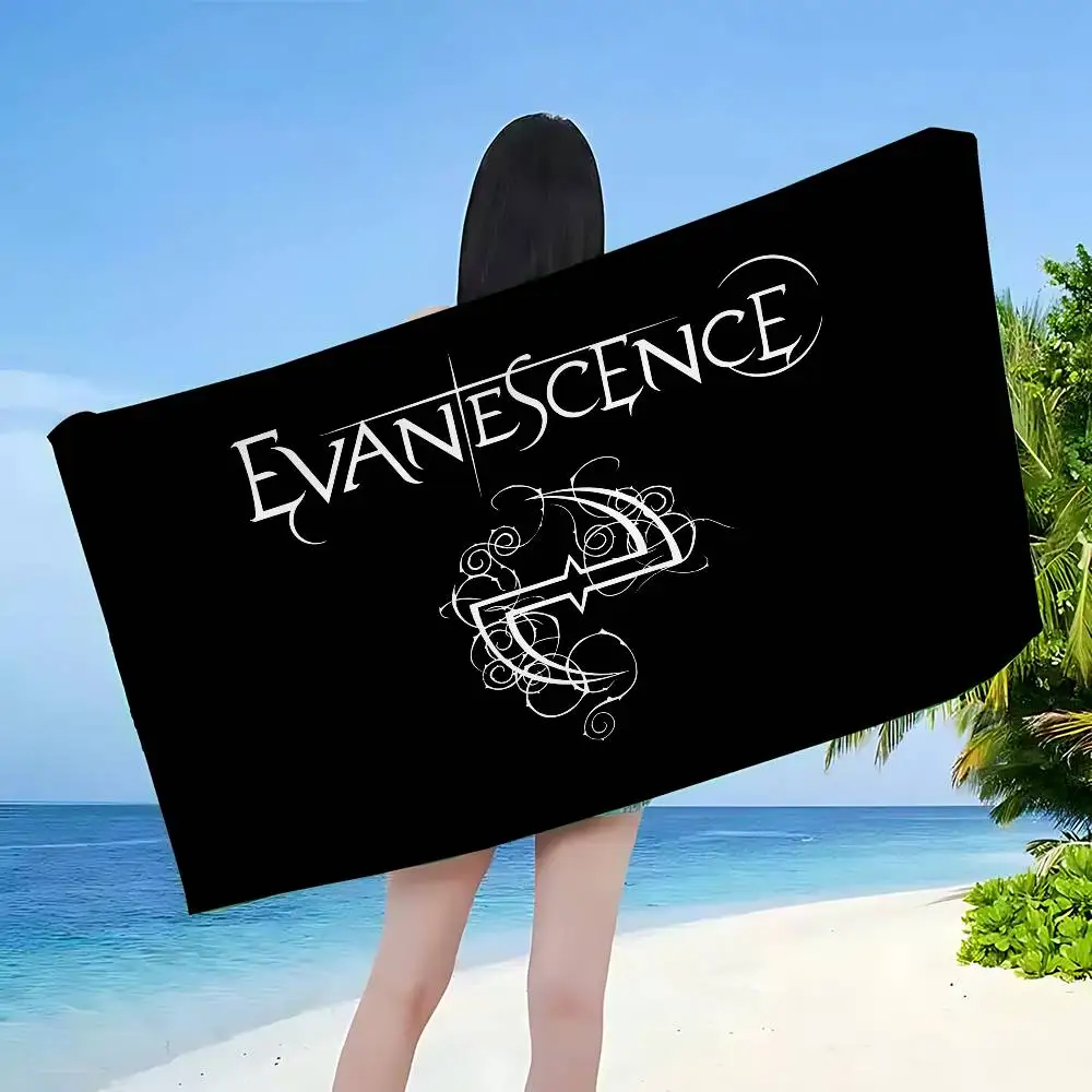 Rock Band Evanescence Microfiber Beach Towel Absorbent Quick dry Soft Yoga Swimming Resort Mountain Climbing Towel