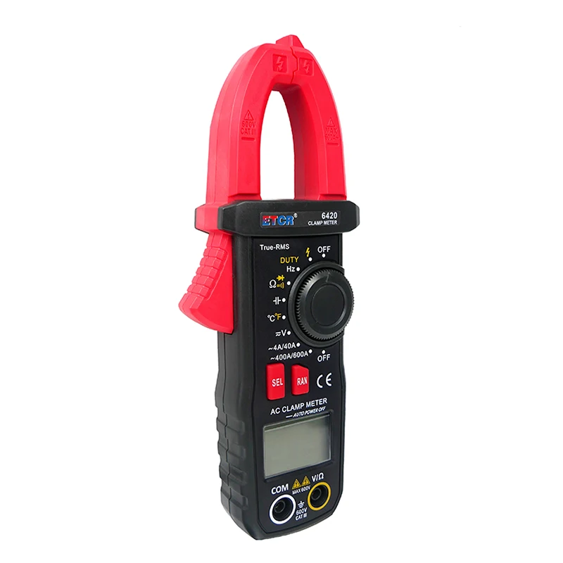 ETCR6420 Specialized for Electricians Clamp Multimeter Suitable for Measuring AC and DC Voltage RMS