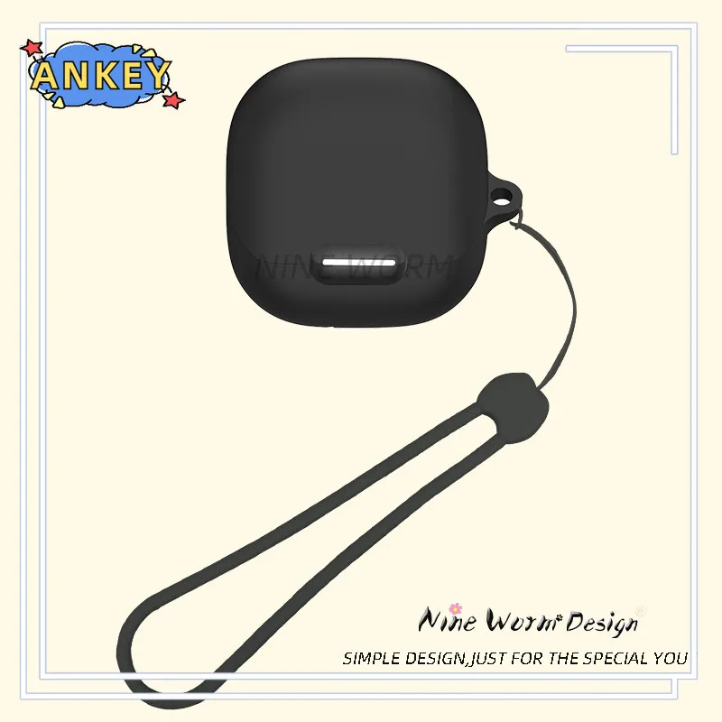 for Anker Soundcore Liberty 4 NC Case Earphone Protective Cover Anti-fall Soft Silicone Wireless Bluetooth Earbuds Carrying