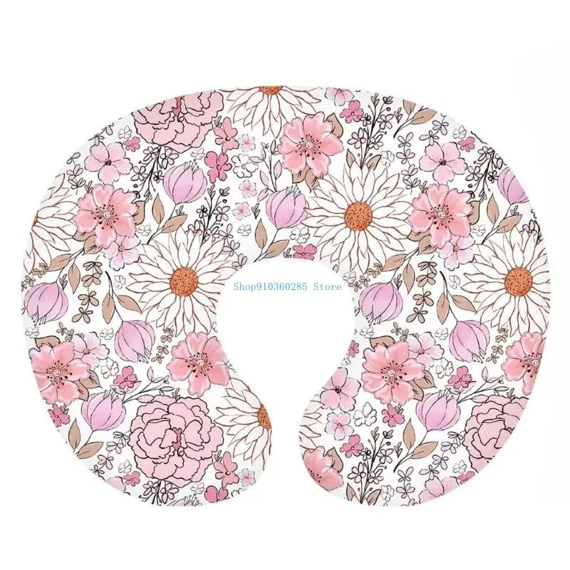 K9FF Infants Support Pillow Slipcover Newborns Baby Feeding Cushion Case Sleeve