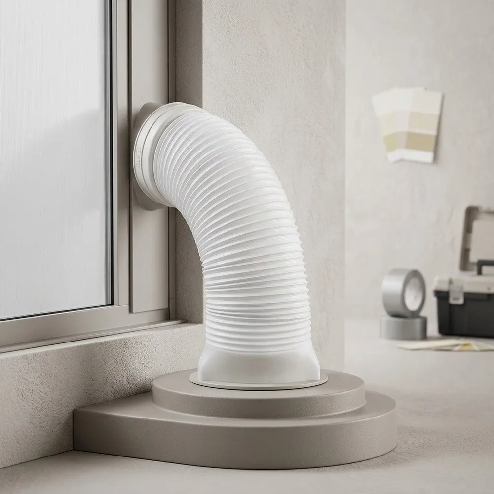 150cm Uniform Diameter For Exhaust Pipe for Air Conditioner Central Climate Control Range Hood and Fresh Air Ventilation