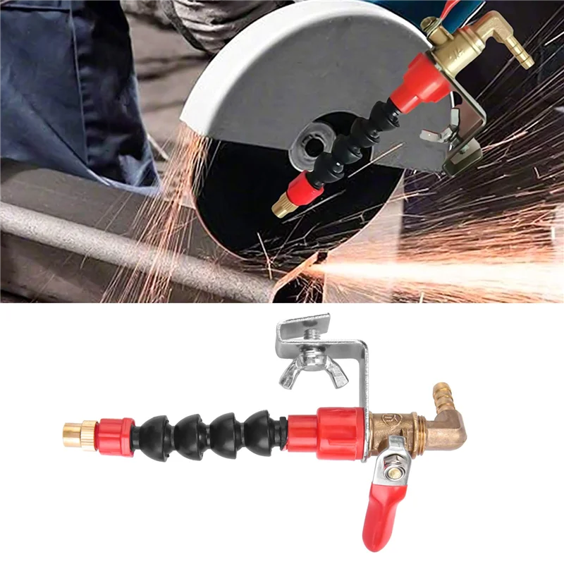 

B-Est 2Pcs System Nozzle Coolant Sprayer Dust-Proof Sprayer For Brick Tile Cutting Machine Angle Grinder