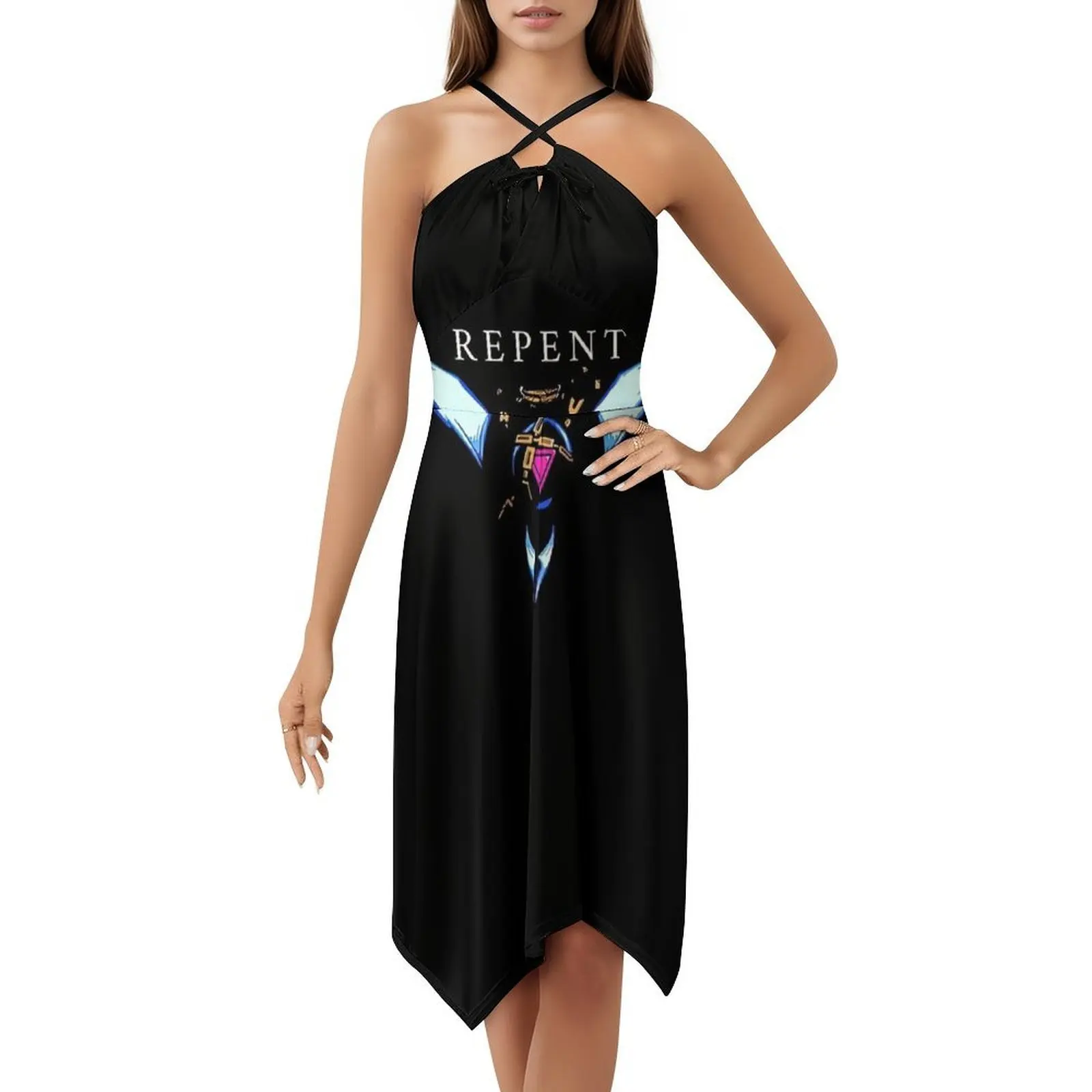 فستان Ultrakill على الطراز الكوري للنساء فستان كاجوال أنيق للحفلات أو الارتداء اليومي ألعاب الفيديو Ultrakill Fps Arsi Party #5