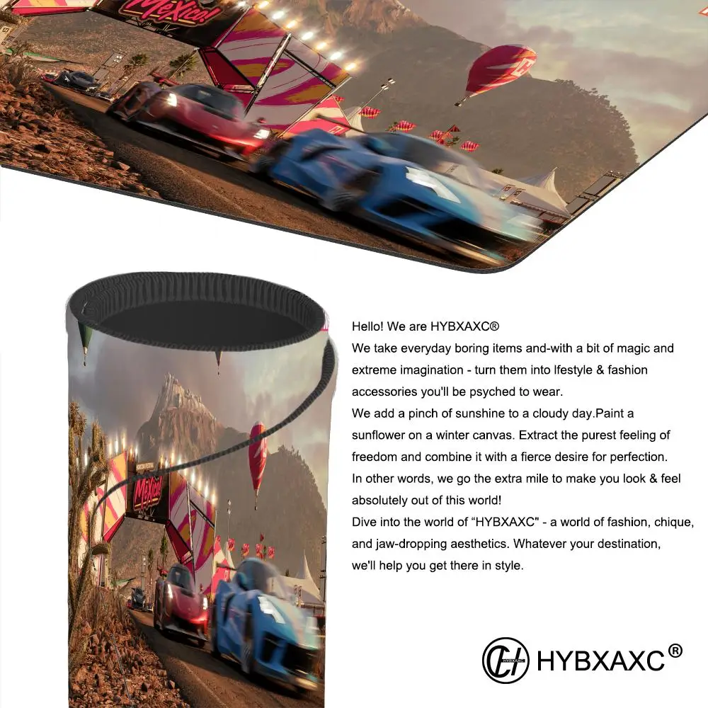 Forza Horizon 5 game Beautiful patternsOffice Computer Desk Mat Table Keyboard Big Mouse Pad Laptop Cushion Nonslip Decor
