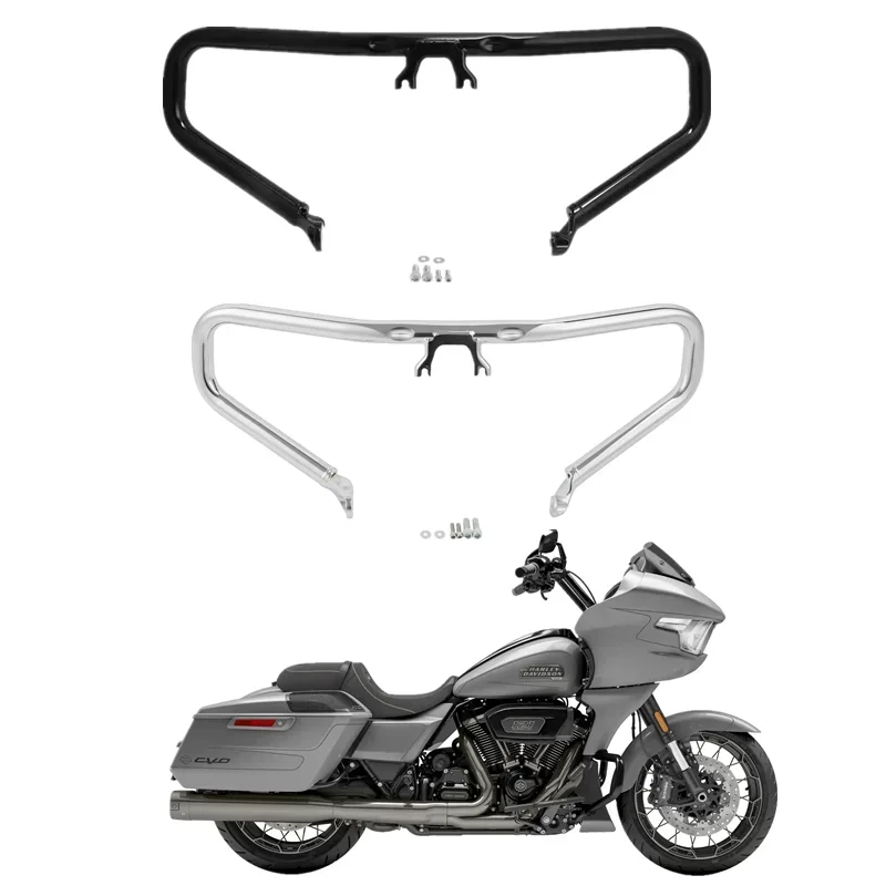 For Harley Touring CVO Road Glide 2023-2024 Motorcycle Chopped Engine Guard Crash Bar Accessories