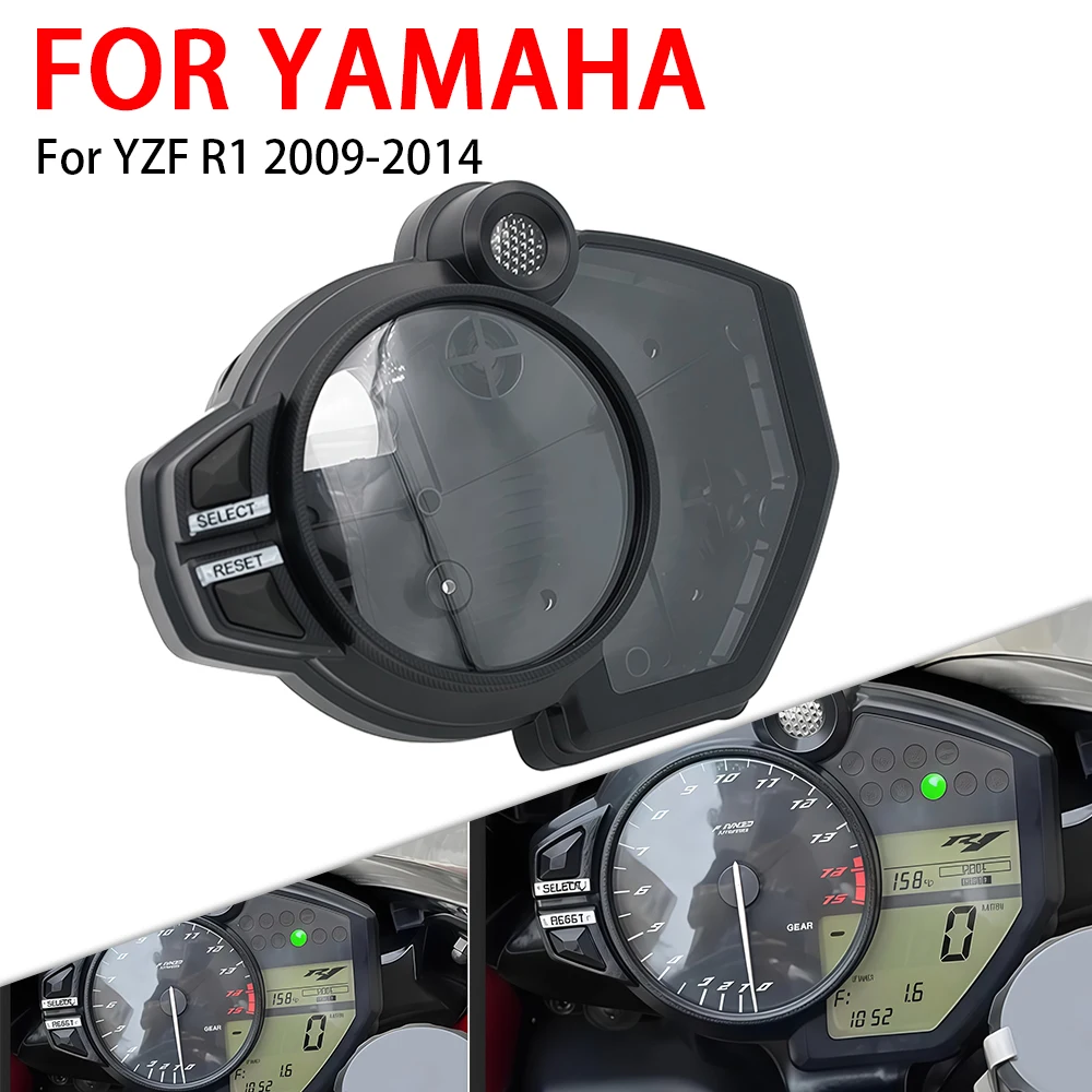 

Speedometer Instrument Case Gauge Odometer Tachometer Housing Cover Fit For Yamaha YZF R1 YZFR1 2009 - 2014 YZF R6 2017 - 2020