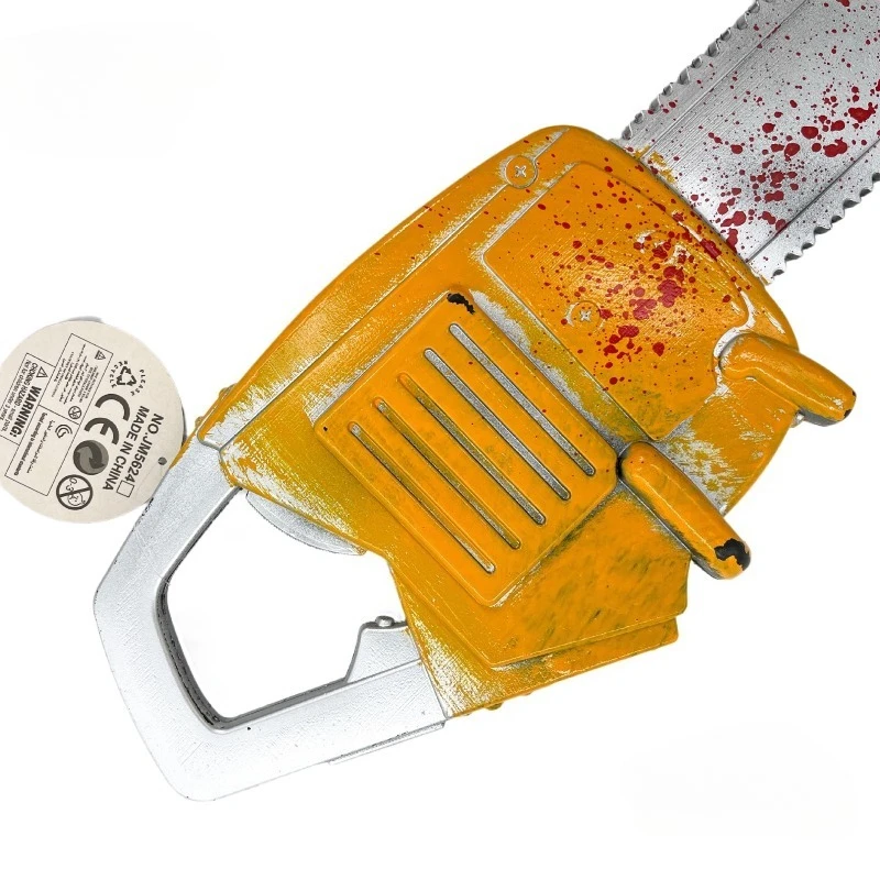 53cm/20.87in Plastics Big Chainsaw Halloween Model Props Cosplay Party Supplies Ornaments Toys Collectible Gifts Room Decoration