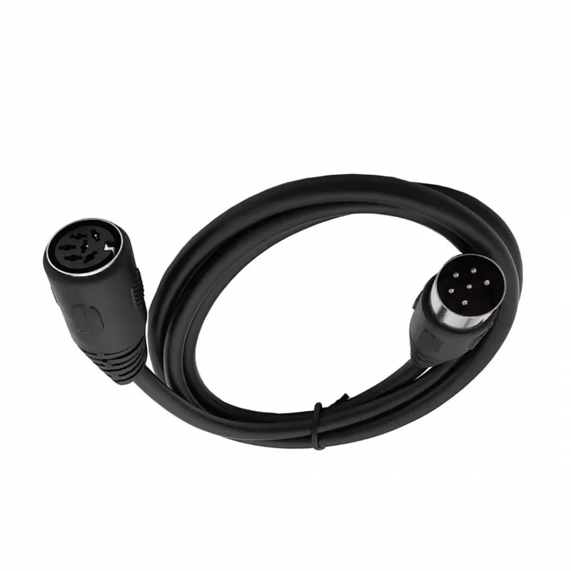 High Quality DIN 6pin Male To Male/Male To Female Audio and Video Cable S-Terminal Midi 6pin for Audio Microphone Guitar Cable